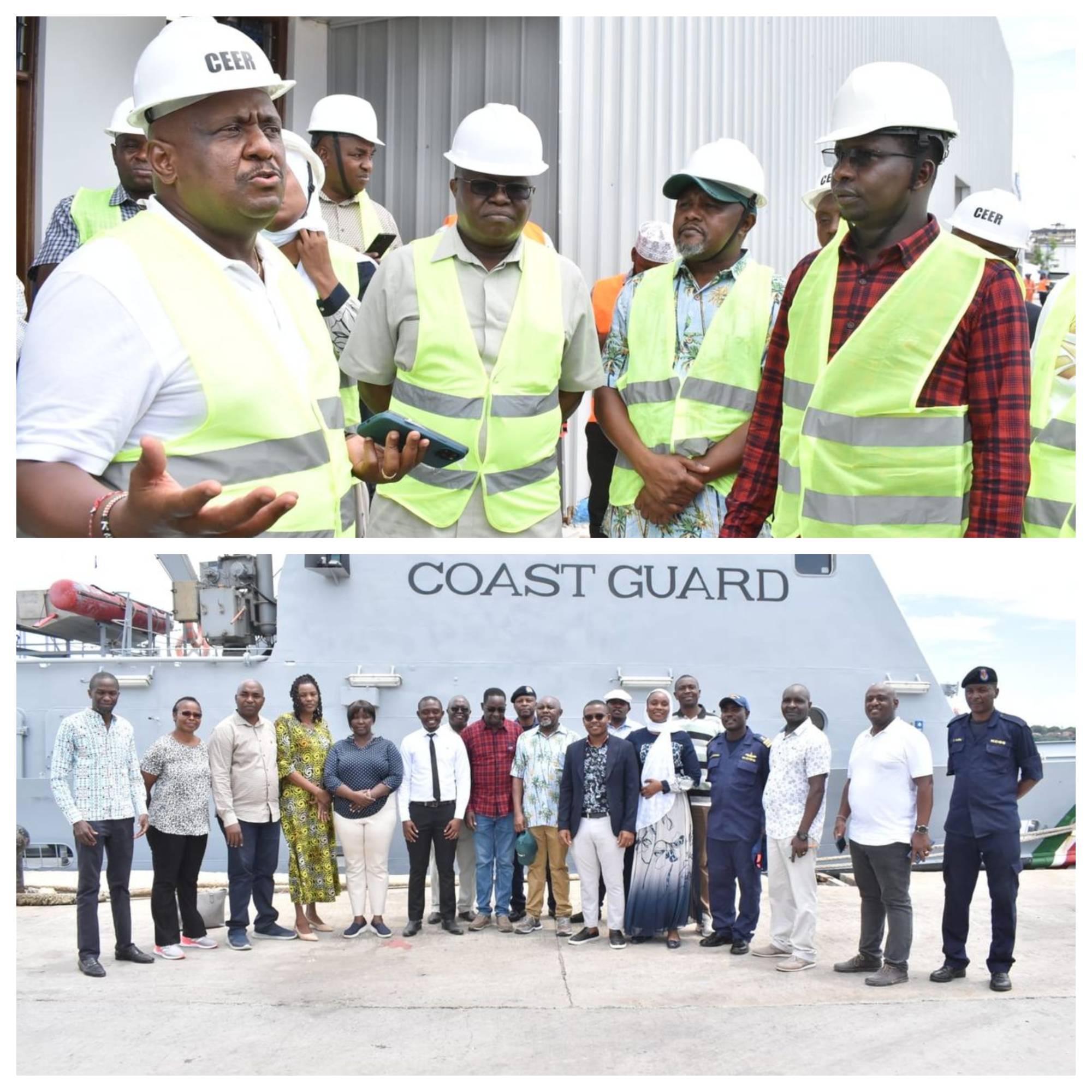 BLUE ECONOMY COMMITTEE INSPECTS PROJECTS IN MOMBASA The Kenyan
